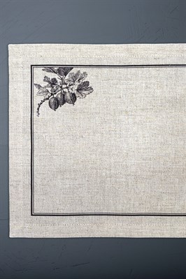 Салфетка подтарельная льняная 