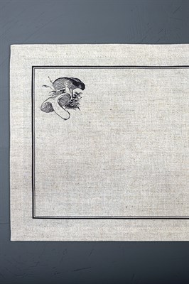 Салфетка подтарельная льняная 