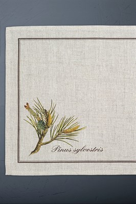 Салфетка подтарельная льняная 